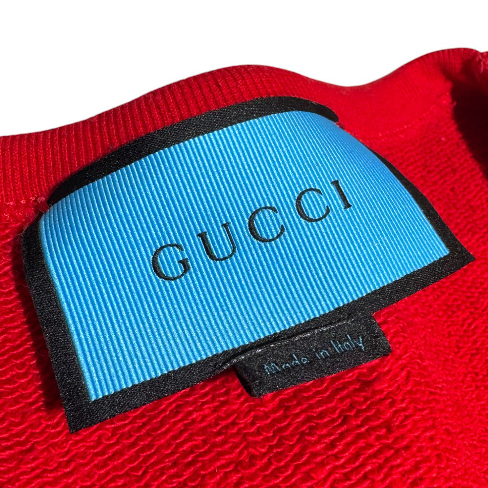 GUCCI Red Skull Jumper Size Large LHQ572