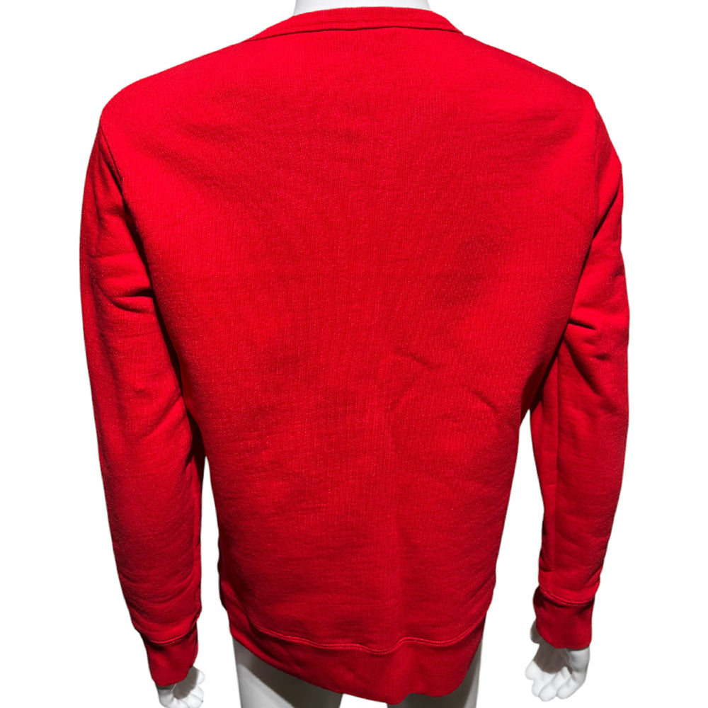GUCCI Red Skull Jumper Size Large LHQ572