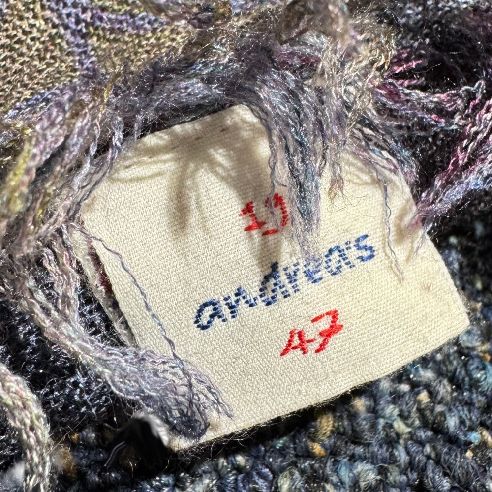 19 ANDREA'S 47 Multicoloured Cashmere/Silk Shawl Scarf LHQ1722