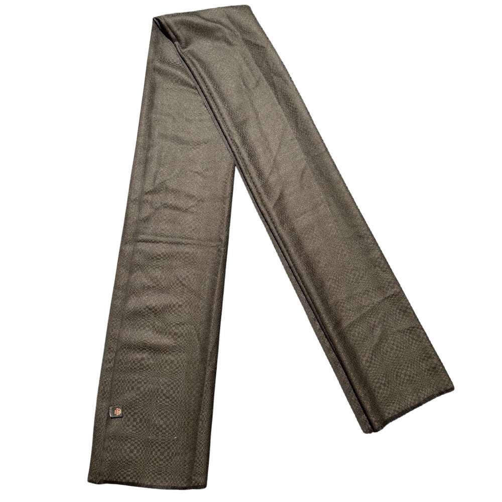 EZMA Cashmere Dark Brown Scarf LHQ1724