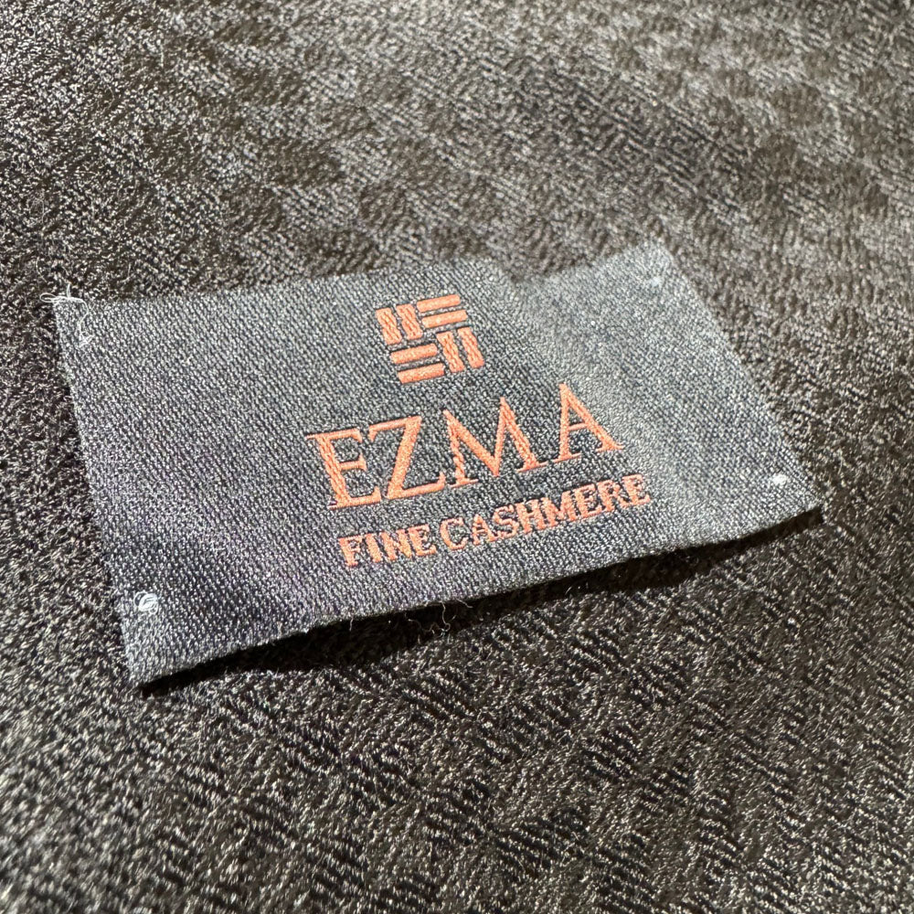 EZMA Cashmere Dark Brown Scarf LHQ1724