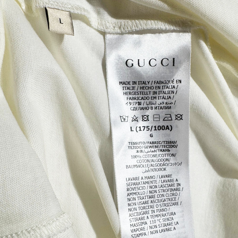 GUCCI White City T-Shirt Size L LHQ1725