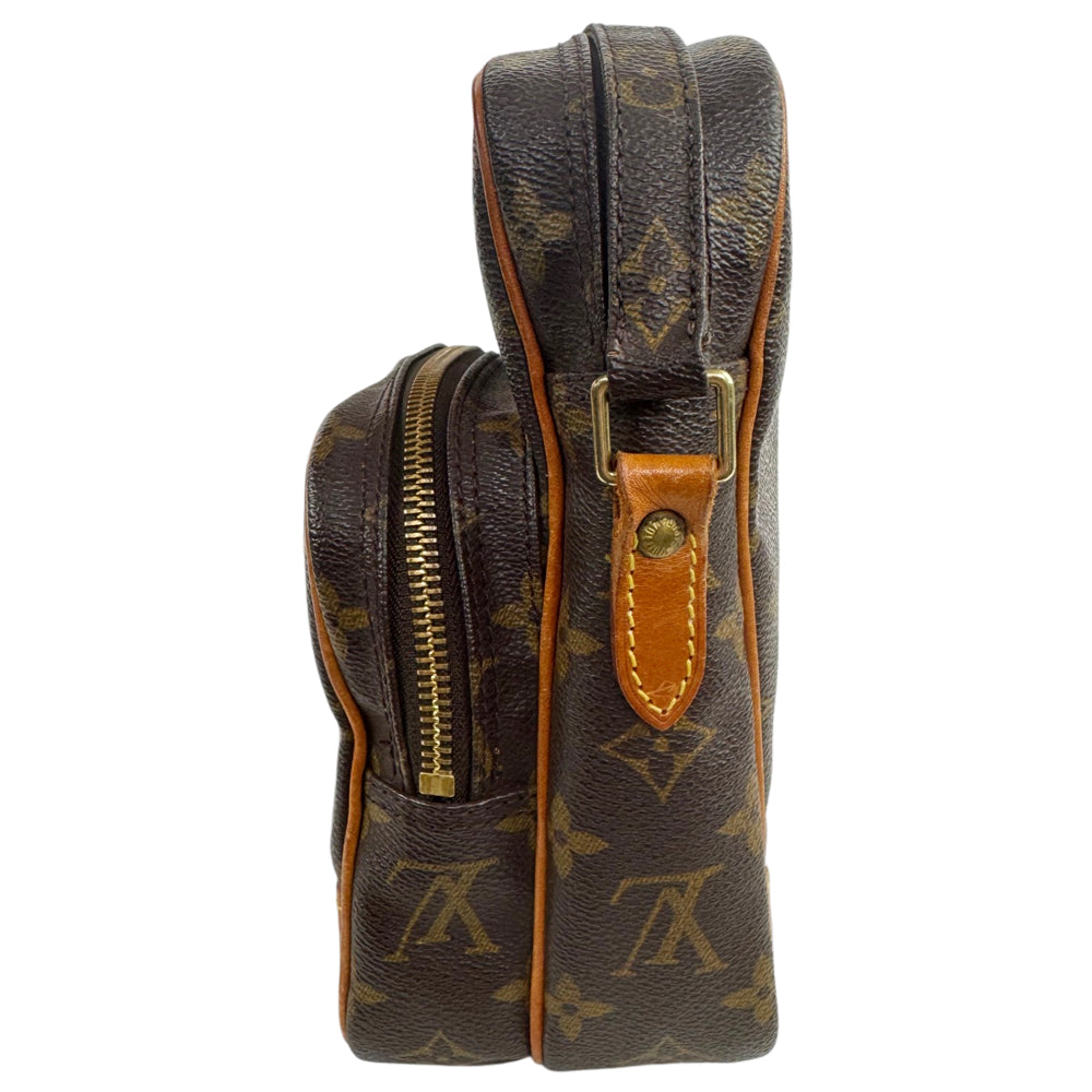 LOUIS VUITTON Amazon Brown Monogram Crossbody Shoulder Bag LHQ1754