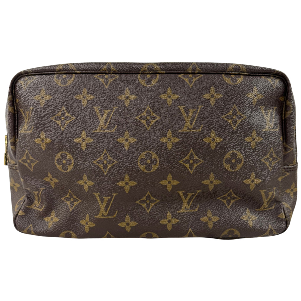 LOUIS VUITTON Brown Monogram Toiletry 28 Bag LHQ1759