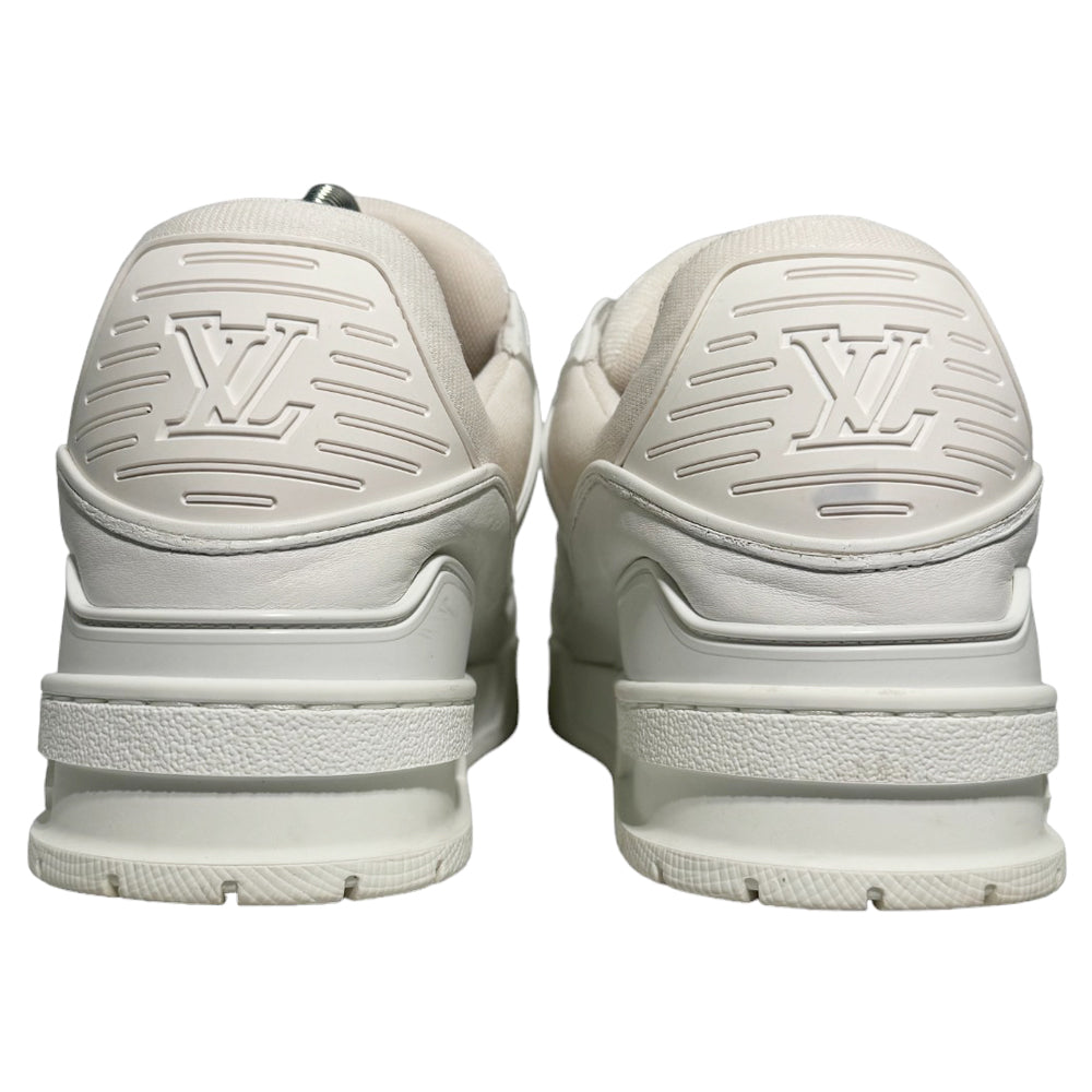 LOUIS VUITTON LV Scarpe da ginnastica bianche Taglia 7 UK LHQ177
