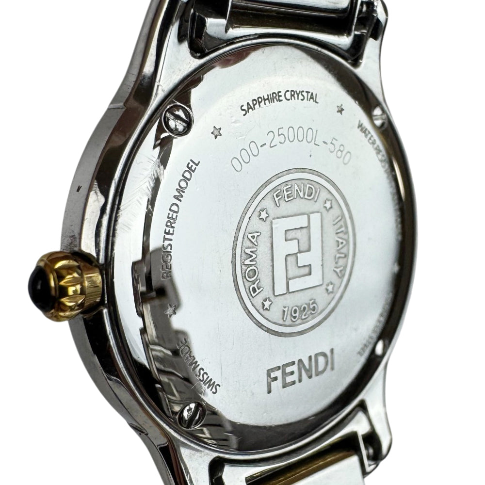 FENDI Classico Two-Tone Stainless Steel Ladies Watch LHQ1770