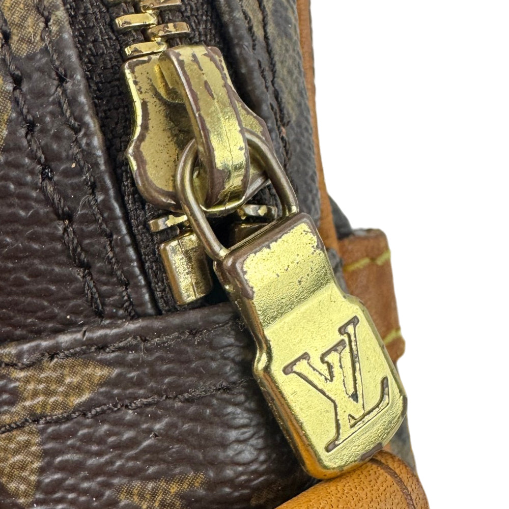 LOUIS VUITTON Danube Brown Monogram Crossbody Bag LHQ1771