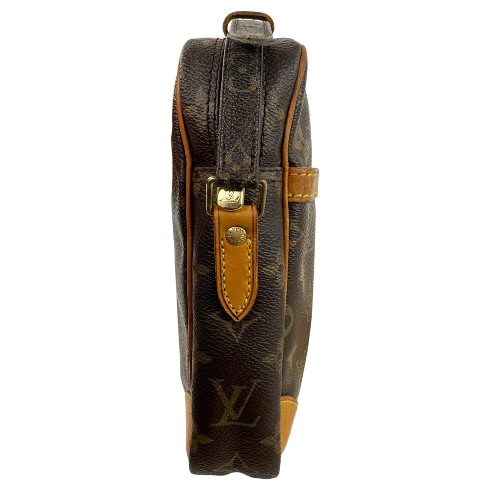 LOUIS VUITTON Danube Brown Monogram Crossbody Bag LHQ1771