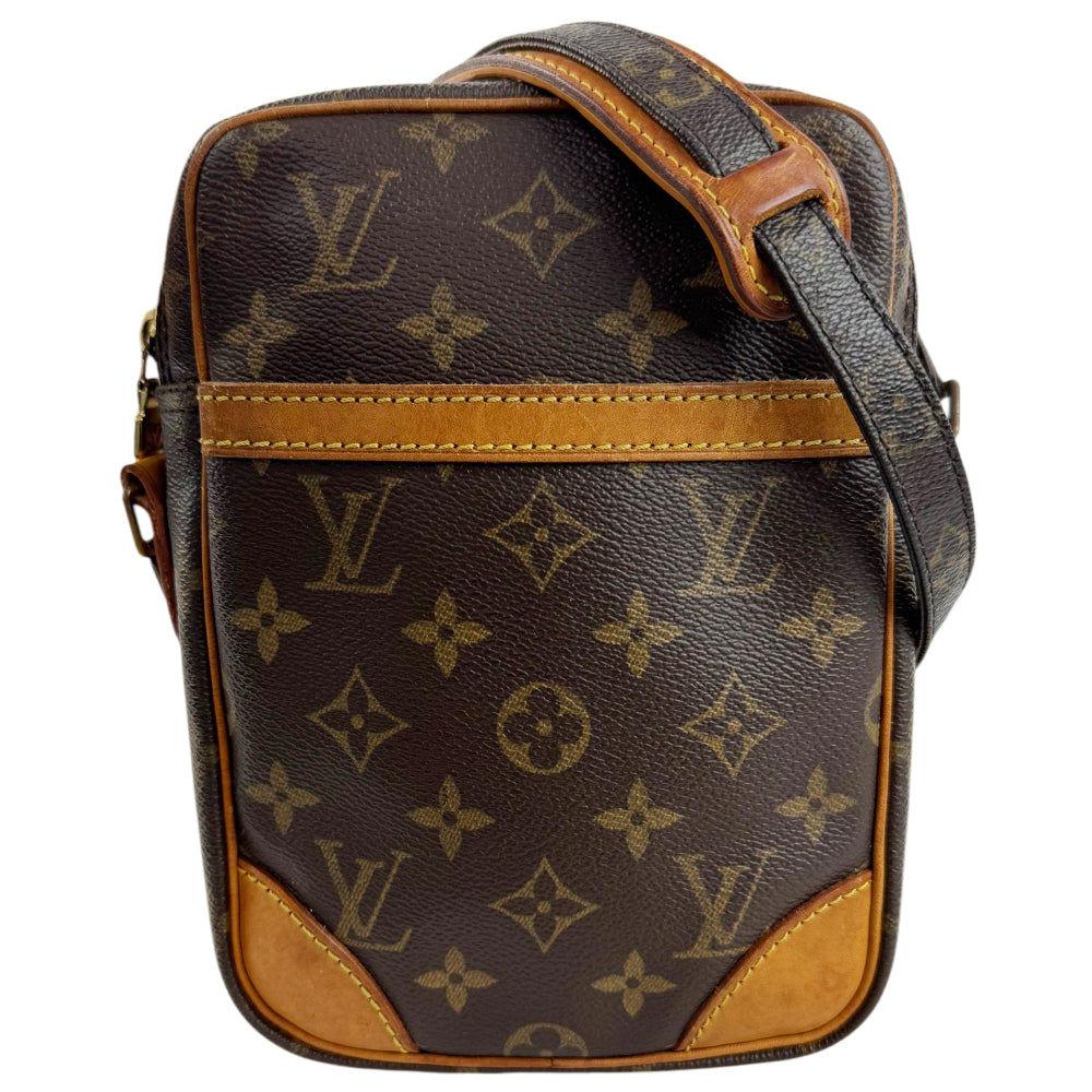 LOUIS VUITTON Danube Brown Monogram Crossbody Bag LHQ1771