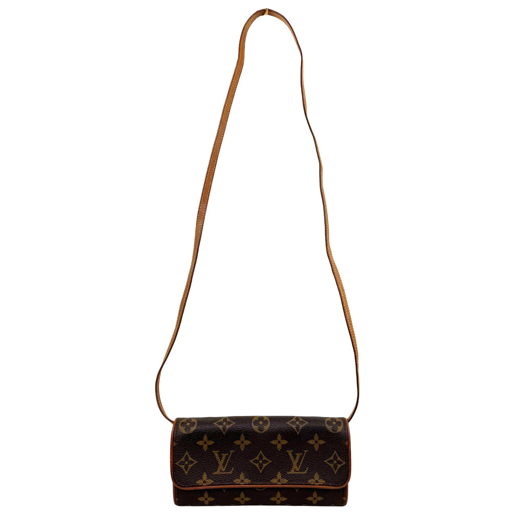 LOUIS VUITTON Monogram Twin Pochette PM Shoulder Bag LHQ1772