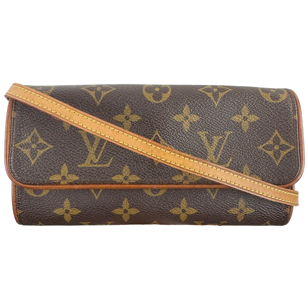 LOUIS VUITTON Monogram Twin Pochette PM Shoulder Bag LHQ1772
