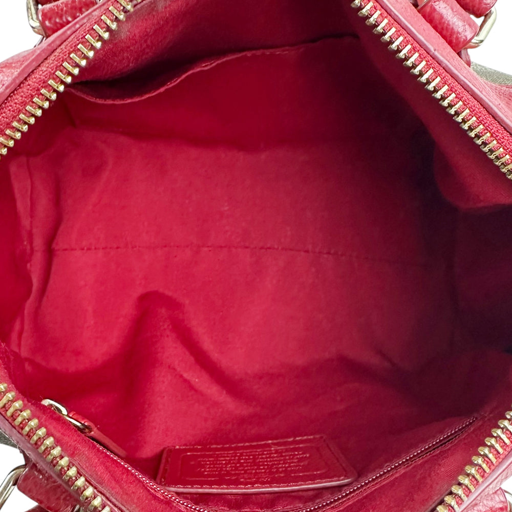 COACH Mini Bennet Signature Hand Bag LHQ1777