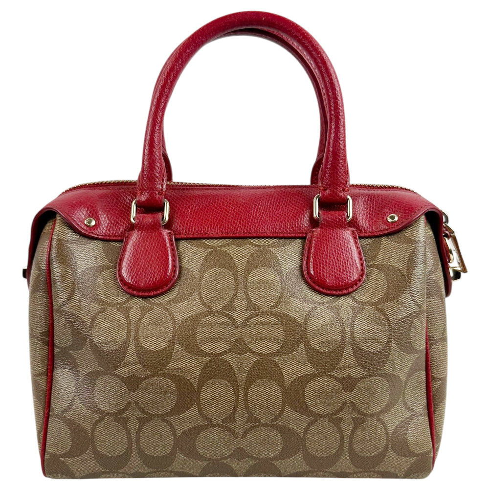 COACH Mini Bennet Signature Hand Bag LHQ1777