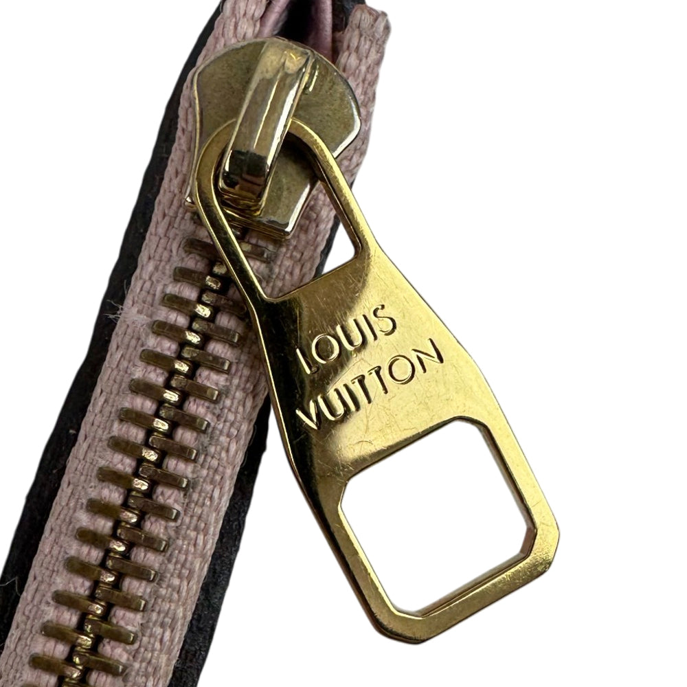 LOUIS VUITTON Pink Empreinte Leather Wallet Purse LHQ1798