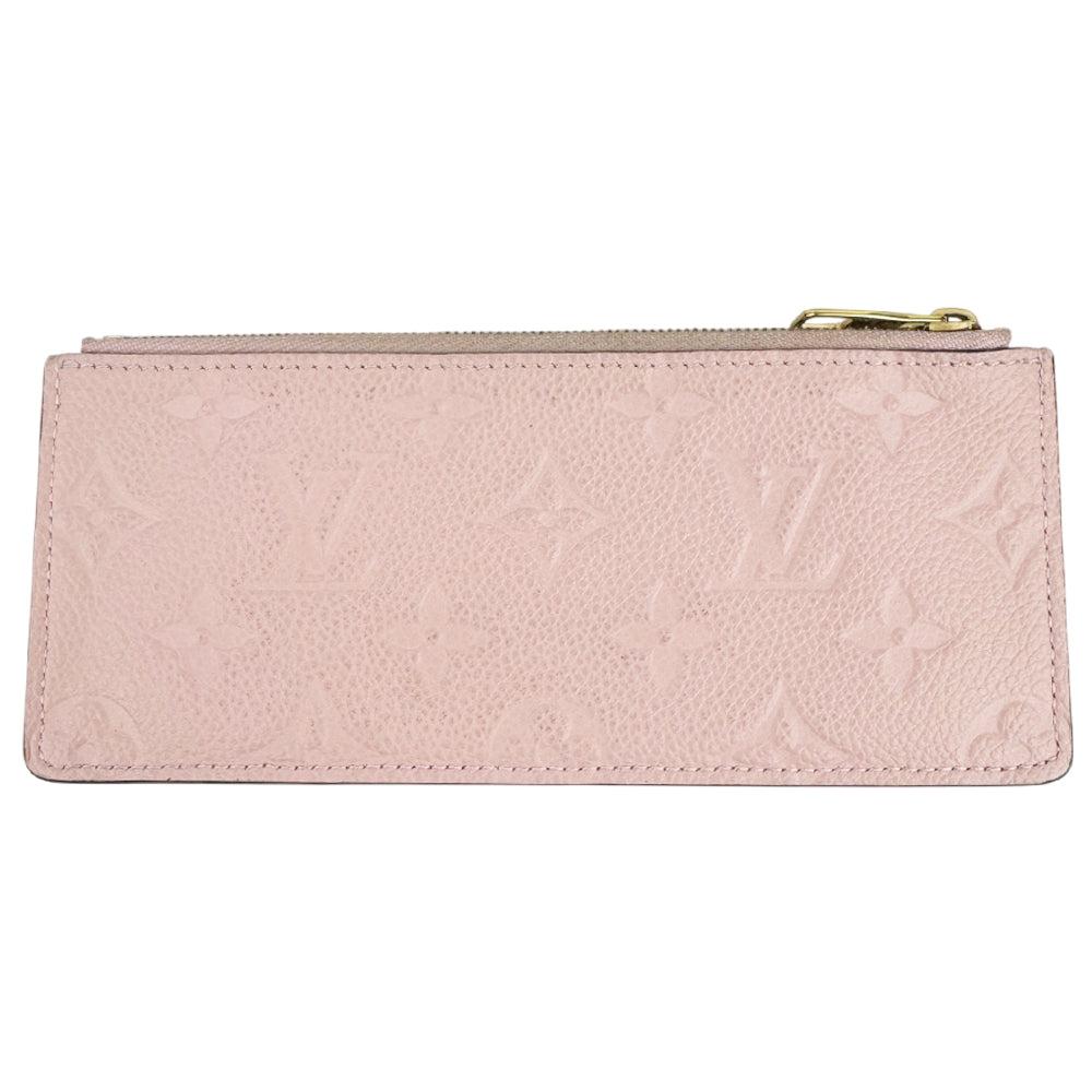 LOUIS VUITTON Pink Empreinte Leather Wallet Purse LHQ1798