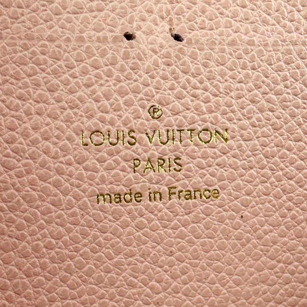 LOUIS VUITTON Pink Empreinte Leather Wallet Purse LHQ1798