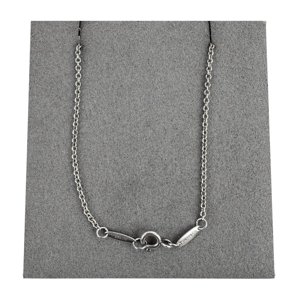 TIFFANY & CO Large Open Heart Diamond Necklace LHQ1805