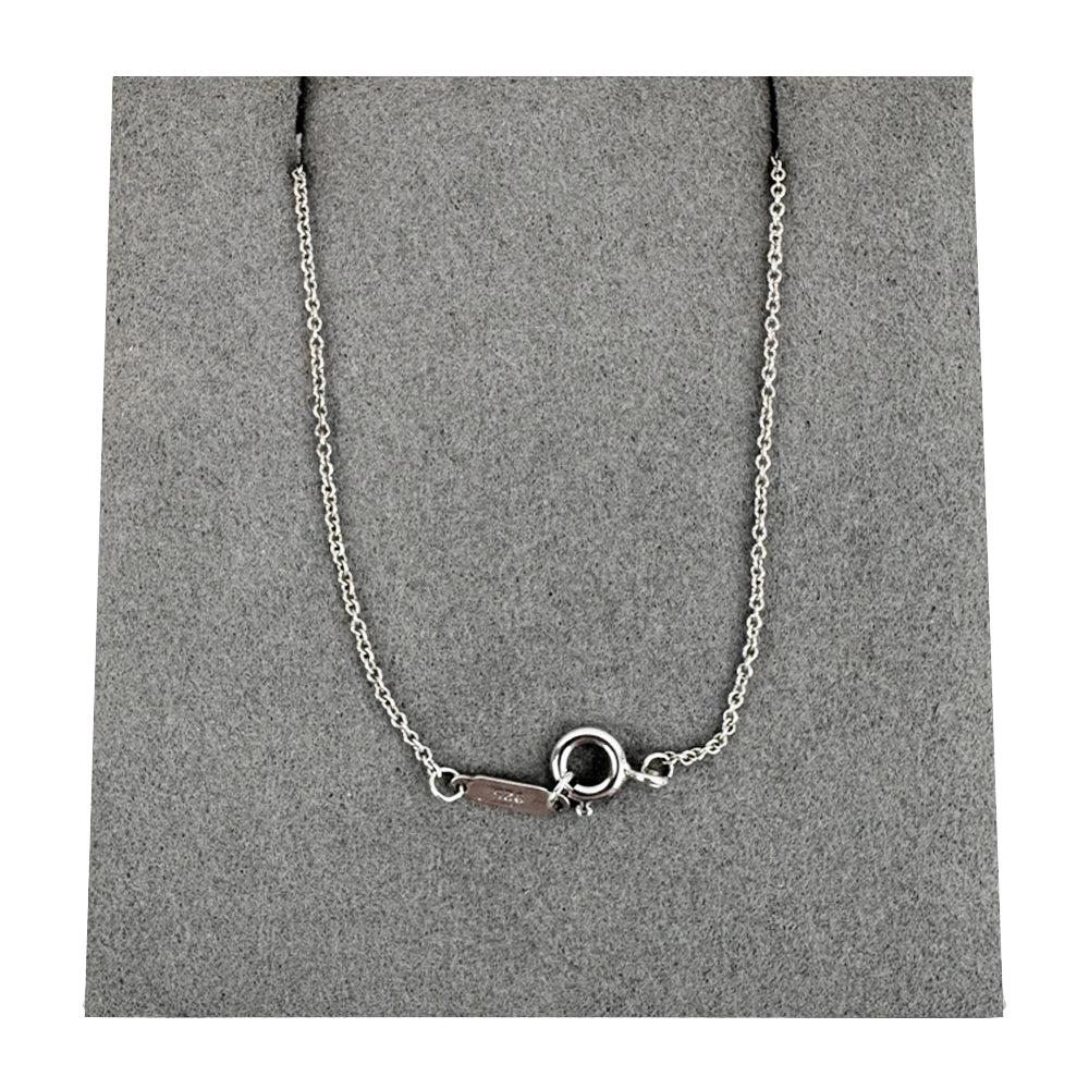 TIFFANY & CO Open Oval Necklace LHQ1812