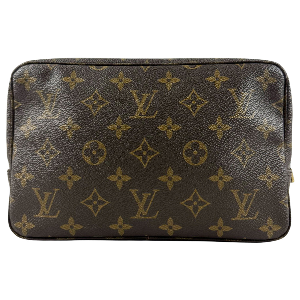 LOUIS VUITTON Brown Monogram Toiletry 23 Bag LHQ1814