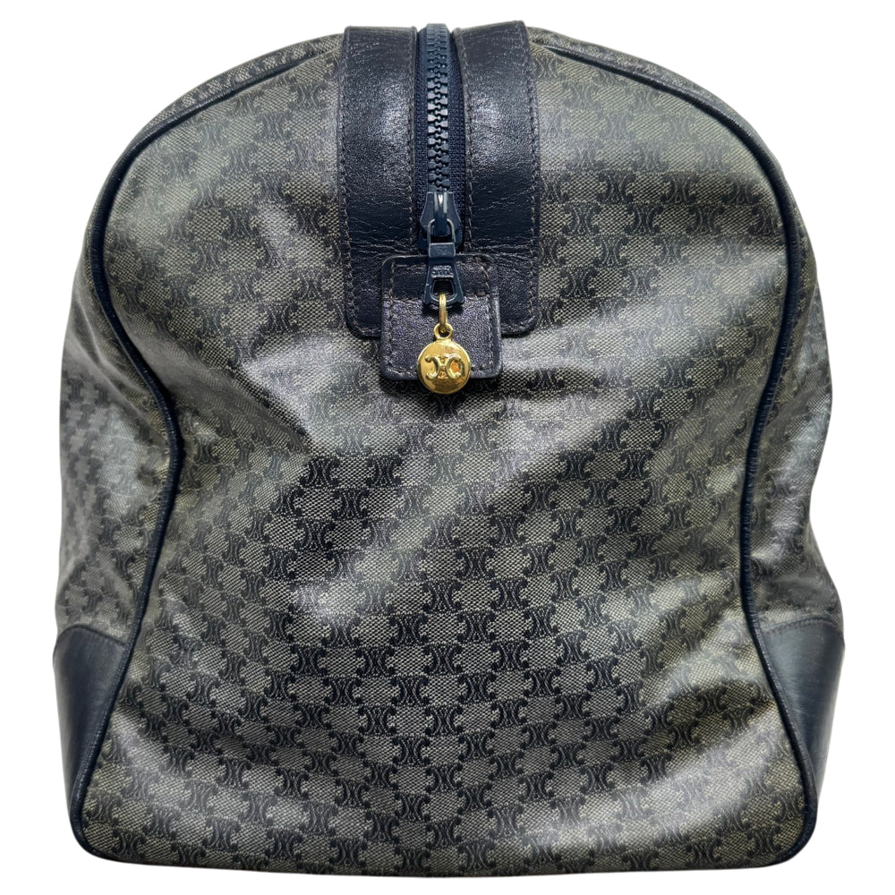 CELINE Black Macadam Boston Weekender Bag LHQ1816