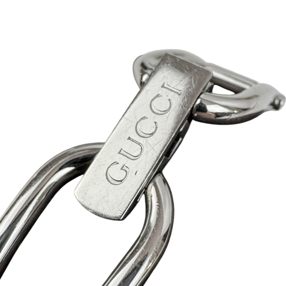 GUCCI Grey Dial Stainless Steel Bangle Watch LHQ1818