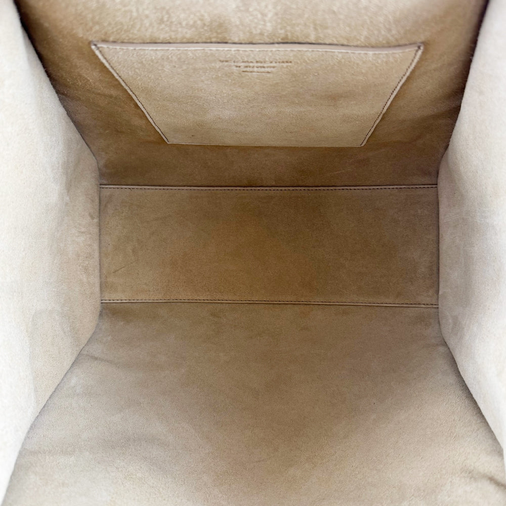 VICTORIA BECKHAM Victoria Brown Suede Tote Shoulder Bag LHQ1826