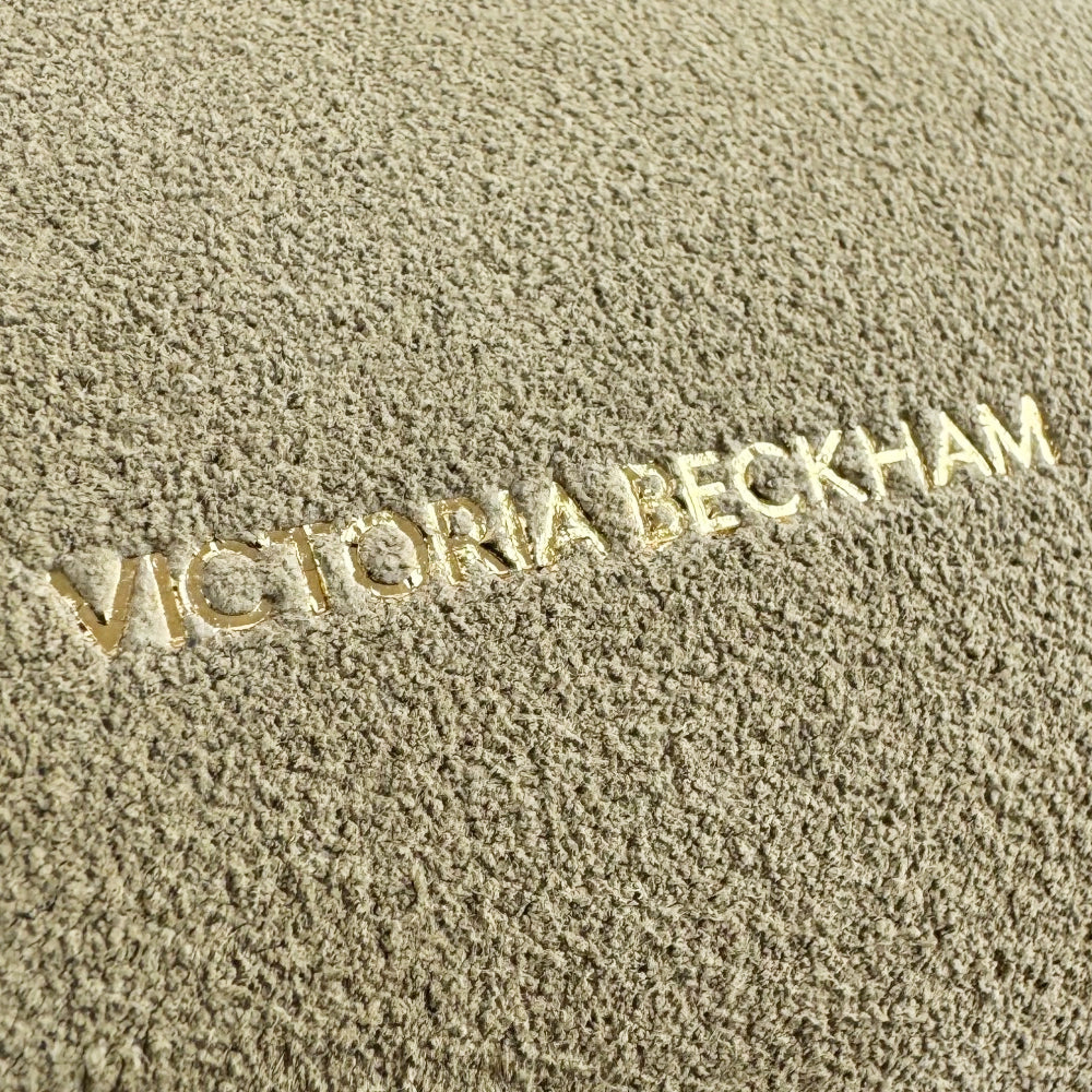 VICTORIA BECKHAM Victoria Brown Suede Tote Shoulder Bag LHQ1826