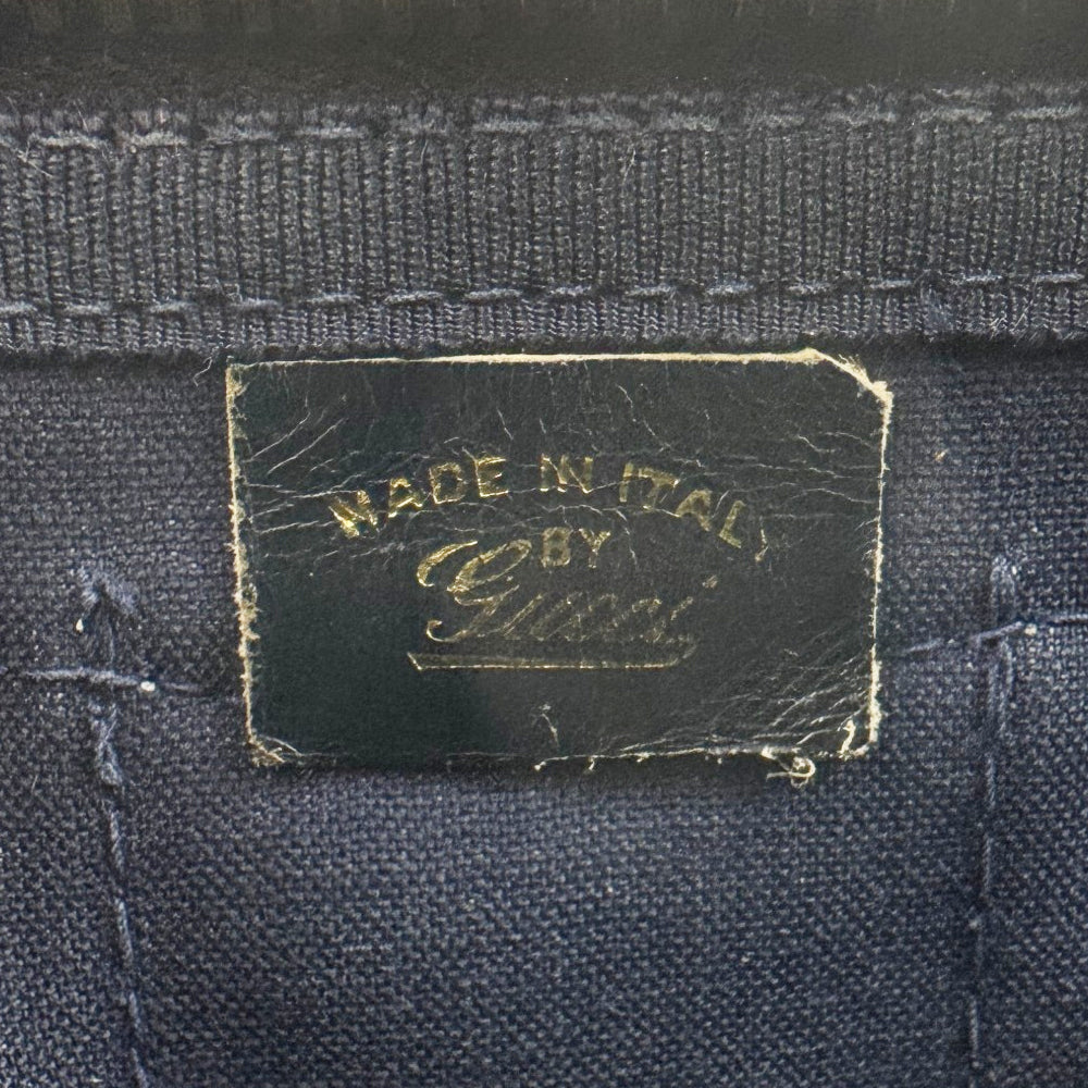 GUCCI Grey Sherry Line Boston Bag LHQ1843