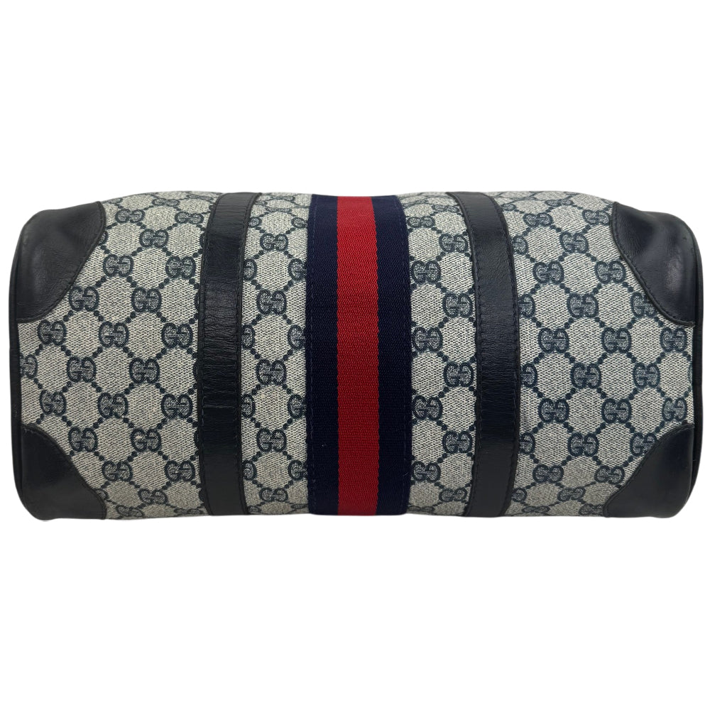 GUCCI Grey Sherry Line Boston Bag LHQ1843