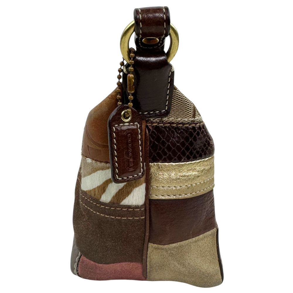 COACH Signature Patchwork Mini Hobo Bag LHQ1854