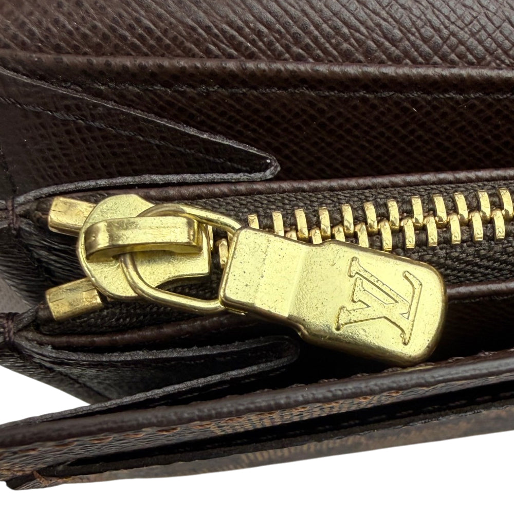 LOUIS VUITTON Damier Ebene Sarah Purse Wallet LHQ1858