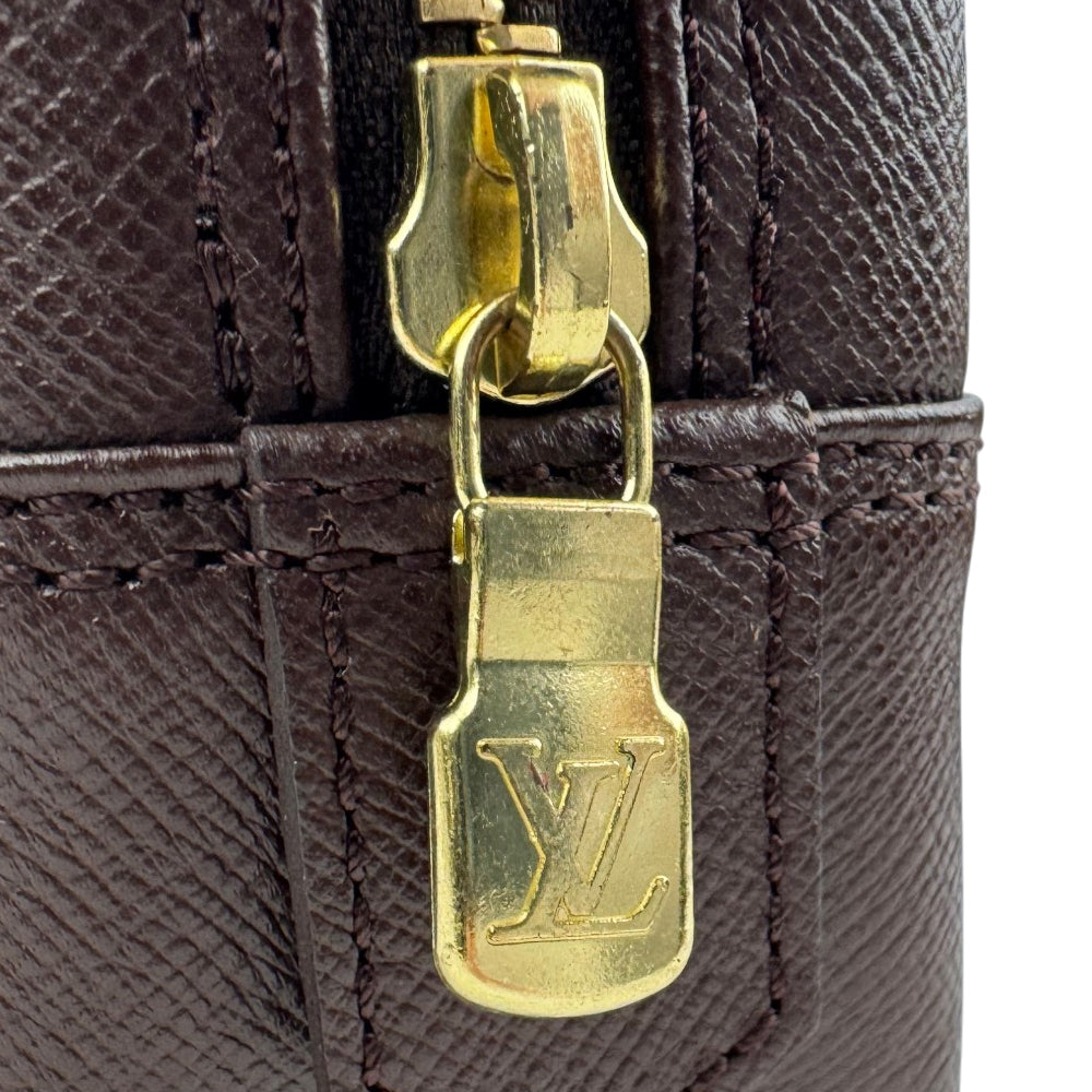 LOUIS VUITTON Damier Ebene Toiletry 28 Bag LHQ1867