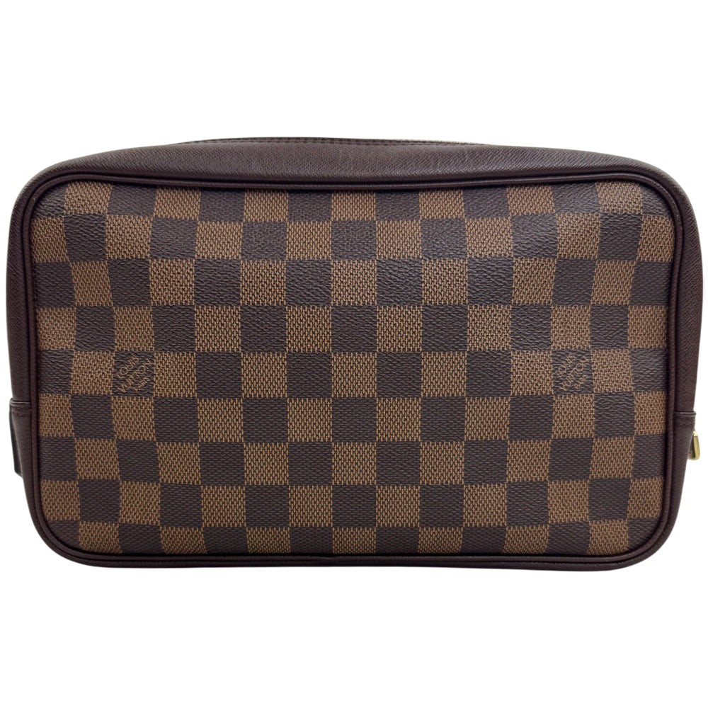 LOUIS VUITTON Damier Ebene Toiletry 28 Bag LHQ1867