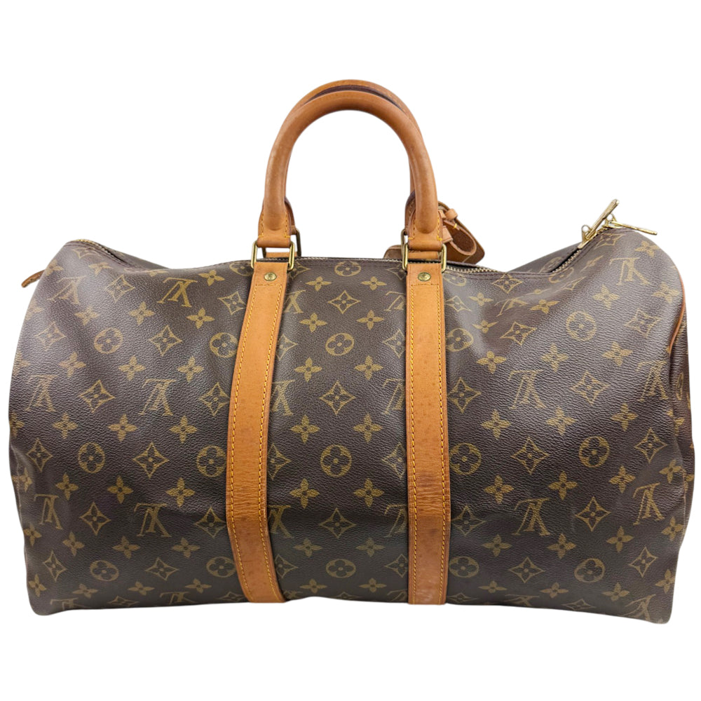 LOUIS VUITTON Monogram Keepall 45 Duffel Bag LHQ1870