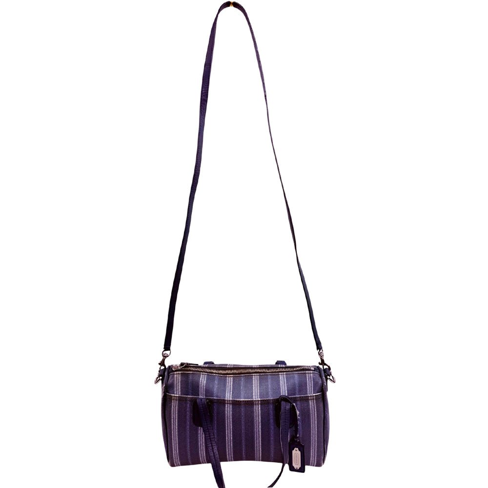 COACH Legacy Blue Shoulder Hand Bag LHQ1875