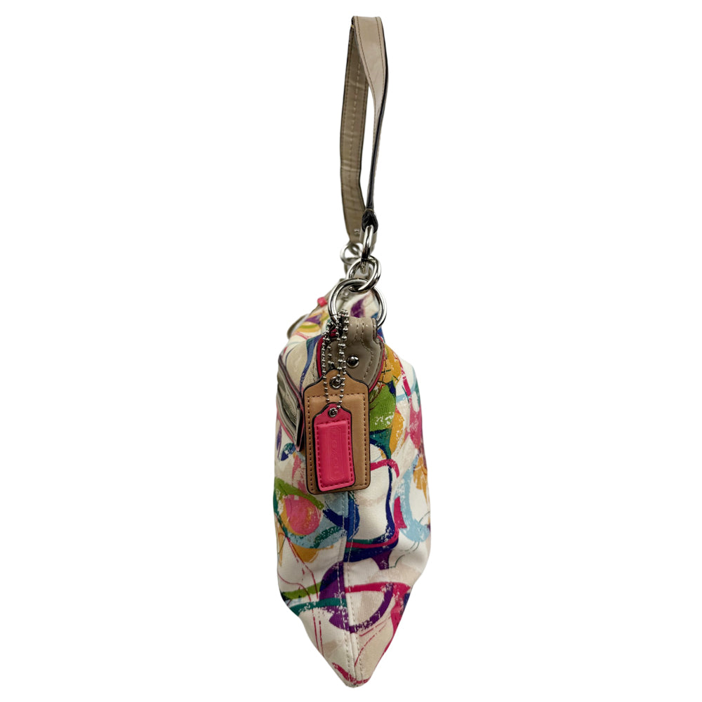 COACH Poppy C Graffiti Shoulder Bag LHQ1879