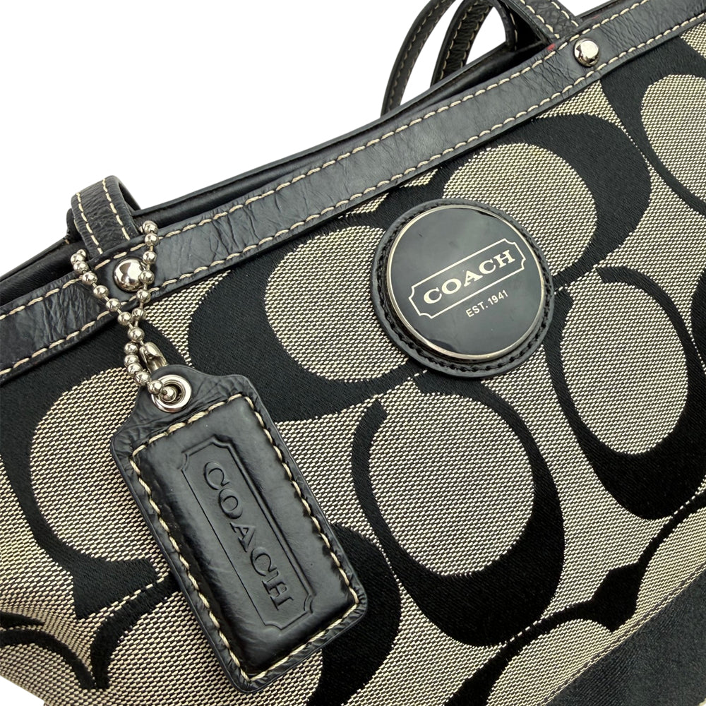COACH Gallery Signature Canvas Tote Bag LHQ1882