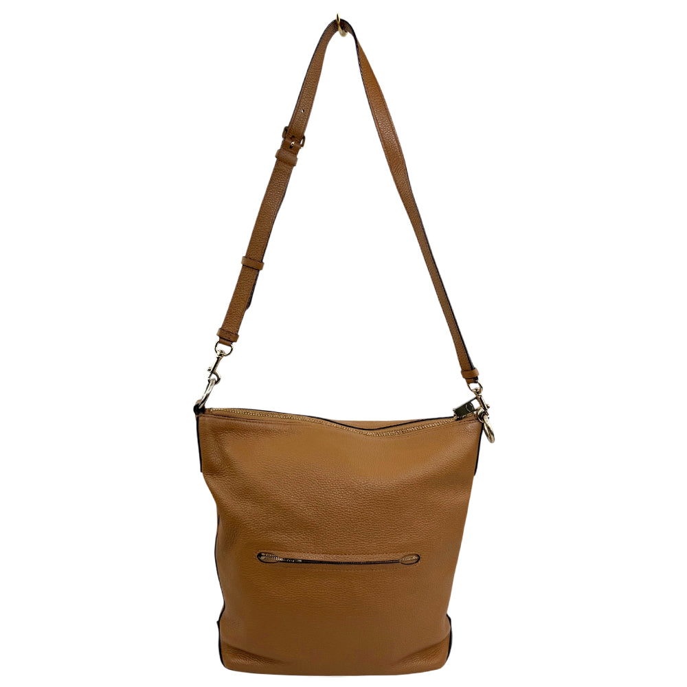 COACH Brown Leather Hobo Shoulder Bag LHQ1893