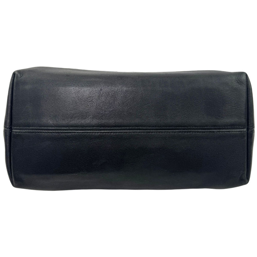 COACH Vintage Black Leather Shoulder Bag LHQ1894