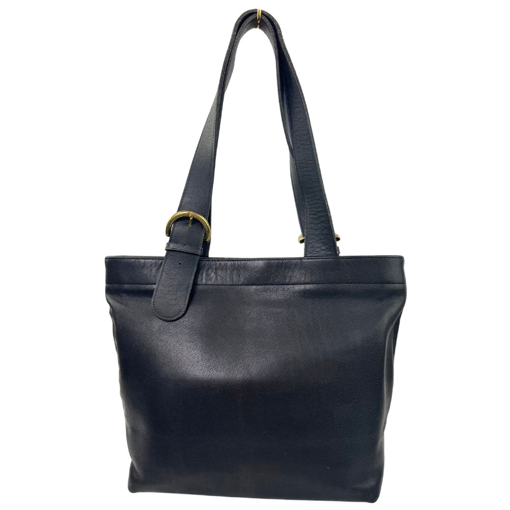 COACH Vintage Black Leather Shoulder Bag LHQ1894