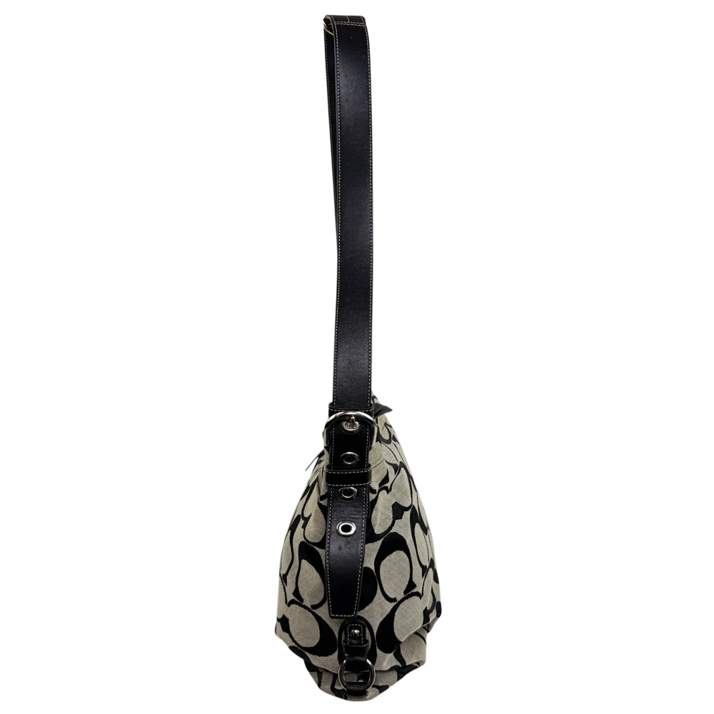 COACH Signature Canvas Hobo Shoulder Bag LHQ1895