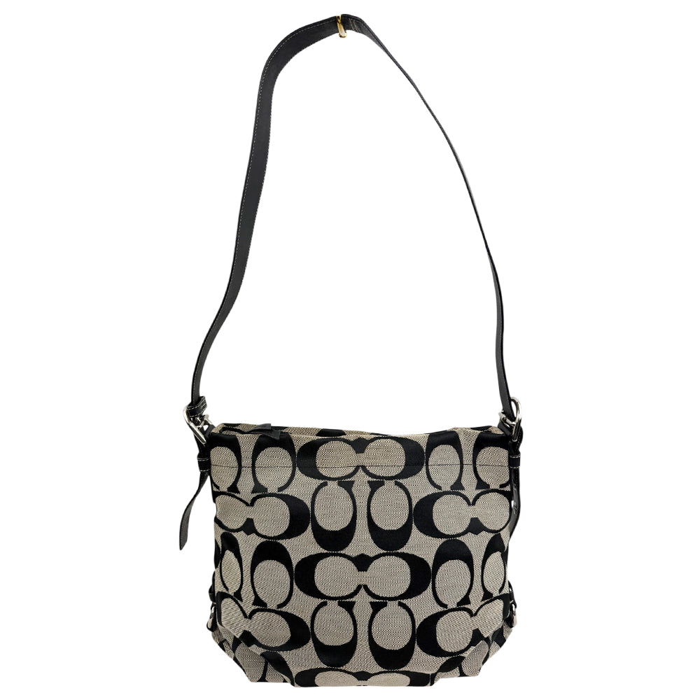 COACH Signature Canvas Hobo Shoulder Bag LHQ1895