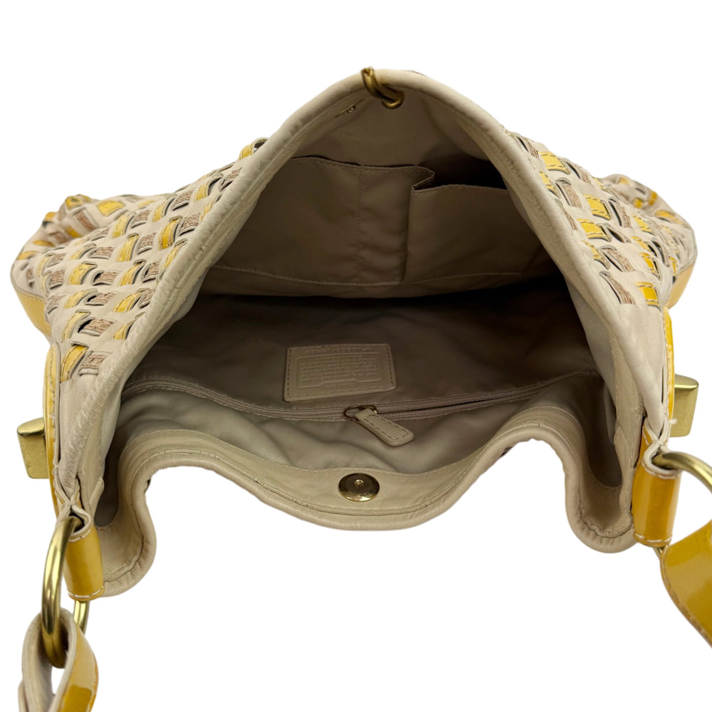 COACH Peyton Limited Edition Woven Hobo Shoulder Bag LHQ1912