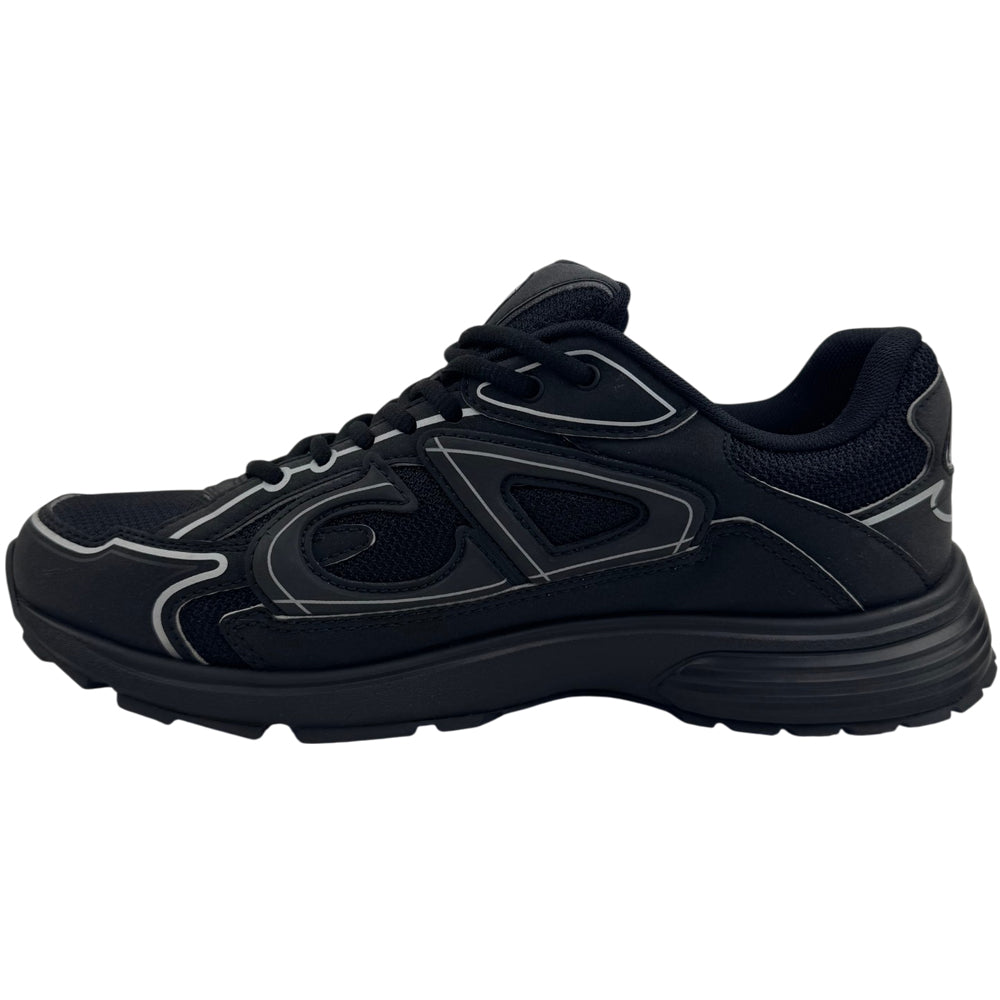CHRISTIAN DIOR B30 Black Trainers Size 7.5 UK LHQ1927