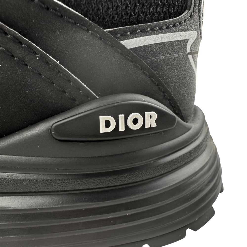 CHRISTIAN DIOR B30 Black Trainers Size 7.5 UK LHQ1927