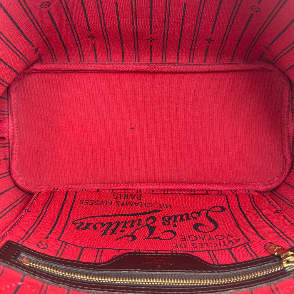 LOUIS VUITTON Neverfull PM Damier Ebene Shoulder Bag LHQ1936
