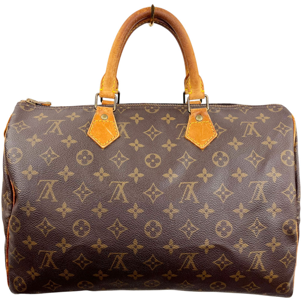 LOUIS VUITTON Speedy 35 Monogram Boston Bag LHQ1946