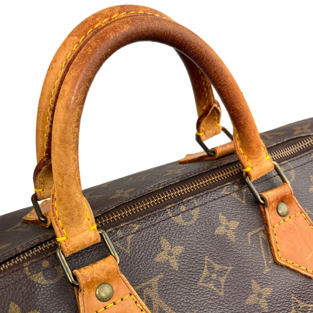 LOUIS VUITTON Speedy 35 Monogram Boston Bag LHQ1946
