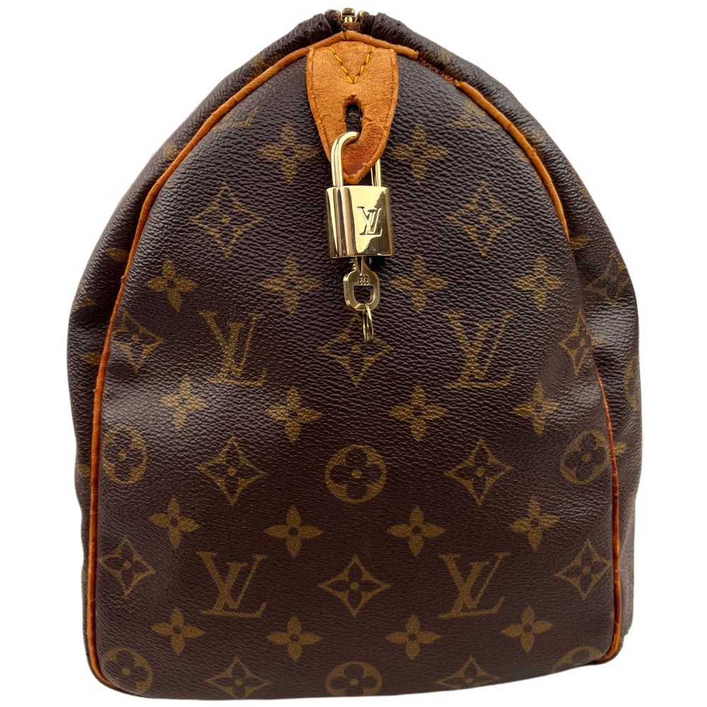 LOUIS VUITTON Speedy 35 Monogram Boston Bag LHQ1946