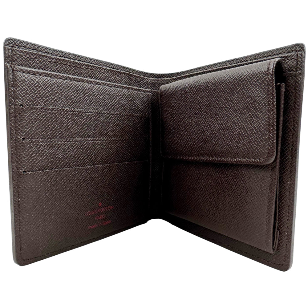 LOUIS VUITTON Damier Ebene Marco Wallet LHQ1951